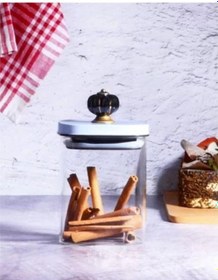 Resim Kosova Ufl131 Cam Kavanoz 10x10x21 Cm 