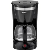 Resim ROBX Keyifo Otomatik Filtre Kahve Makinesi-8 Dakikada Hazır Kahve 
