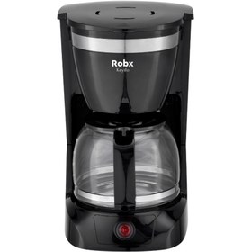 Resim ROBX Keyifo Otomatik Filtre Kahve Makinesi-8 Dakikada Hazır Kahve 