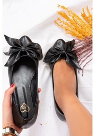 Resim Fox Shoes Siyah Kadın Babet H726810509 Siyah 