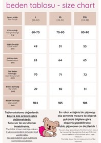Resim Bie's Kadın %100 Pamuk Bisiklet Yaka 3 Düğmeli Puantiye Desen Göğüs Cepli Pijama Takımı GÜL KURUSU 