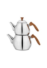 Resim Schafer Tea Chef Küçük Boy Çaydanlık Takımı 4 Parça-kahve Kahverengi 