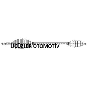 Resim Twingo Sağ Aks Komple 1.2 OOr. Fransız Power 