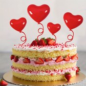 Resim 4 adet/Paket, Plastik Kalpler Serbest Katlanabilir Kalp Şekilli Kek Kartları, Tatlı Masa Kıyafetleri, Kek Dekorasyon Malzemeleri, Pişirme Dekorasyon Malzemeleri, Doğum Günü Partisi Dekorasyon Malzemeleri Halloween, Noel Etkinliği ve Parti Malzemeleri için 