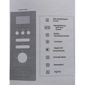Resim Luno Ankastre Mikrodalga LM018S01 Silver 