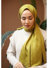 Resim Silk Home Deluxe Şal 40003-32 Yağ Yeşili Yağ Yeşili 
