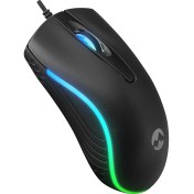 Resim Everest SM-M9 USB Kablolu Siyah 3D Optik LED Mouse 