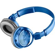 Resim Cellular Line Mavi Helios Kulak Üstü Bluetooth Kulaklık 