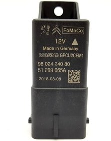Resim Citroen C5 1.6 Hdi Kızdırma Buji Rolesi Isıtma Kutusu Oek Marka 9802424080 