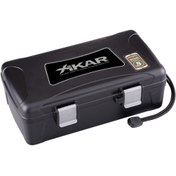 Resim Xikar Travel Humidor 10'lu Siyah Puro Seyahat Çantası 