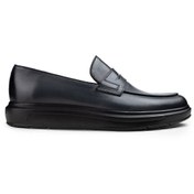 Resim Deery Hakiki Deri Gri Comfort Erkek Loafer 
