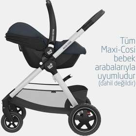 Resim Maxi-Cosi Cabrio Fix I-Size ADAC'lı Bebek Oto Koltuğu ve Ana Kucağı 0-13kg Essential Graphite 