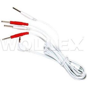 Resim Wxp-2120 4'lü Ped Bağlantı Kablosu Tens Cihazı Yedek Parça 