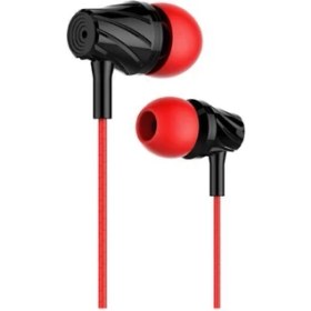Resim Sunix Sx-07 Stereo Kablolu Kulak İçi Kulaklık Kırmızı 