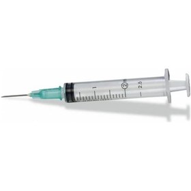 Resim Genject 3P 20 Cc Contalı Yeşil İğneli Enjektör.Şırınga 20 Adet 