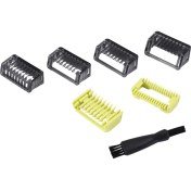 Resim Kılavuz Tarak 1/2/3/5 mm Philip Için Oneblade Tıraş Alir Vücut Saç Muhafızları QP2510 QP2520 QP2521 QP2522 QP2530 QP2531 QP2620 (Yurt Dışından) 