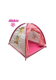 Resim Abbie Çicekci Kız Çocuk Oyun Çadırı Eko Pembe 