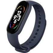 Resim M7 Akıllı İzle Smartband Kalp Hızı Spor İzci Kan Basıncı Spor Bilezik Mi B Mavi 