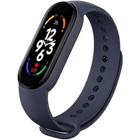 Resim M7 Akıllı İzle Smartband Kalp Hızı Spor İzci Kan Basıncı Spor Bilezik Mi B Mavi 