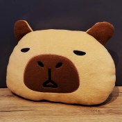 Resim Peluş Capybara Yastık 