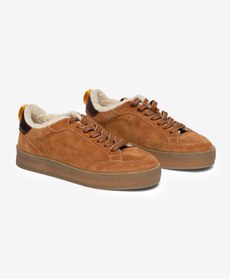 Resim Greyder Kadın Taba Hakiki Deri Sneaker Ayakkabı 5K2UA34443 