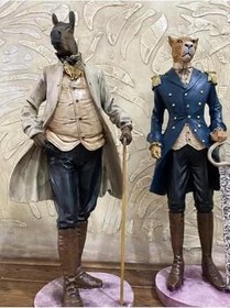 Resim wowocraft At Başlı Biblo Heykel Karışık 