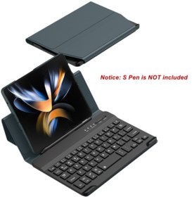 Resim Fogy Galaxy S22-s23 Ultra Için Manyetik Standlı Bluetooth Klavye Keyboard Set 