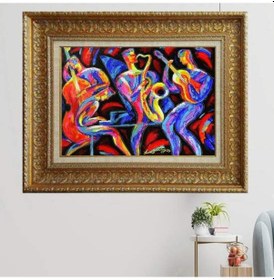 Resim Altın Çerçeveli Tablo L1548 