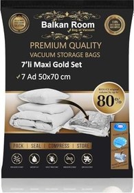 Resim Vakum Hurcu 7’li Maxi Gold Set Vakumlu Hurç Vakumlu Poşet (10) 