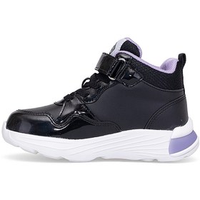 Resim Pepino FK25-2040 Patik Kız Çocuk Sneaker Bot Siyah - Lila 
