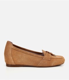 Resim Hotiç Kadın Süet Deri Taba Dolgu Topuklu Rahat Günlük Loafer 01ayh315600a340 01ayh315600a340 Taba 