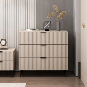 Resim Minar Kale Şifonyer Plus Kumtaşı/kumtaşı Bej 