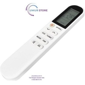 Resim Hantech Hnt-bn12vmcl/s Uyumlu Klima Kumandası 
