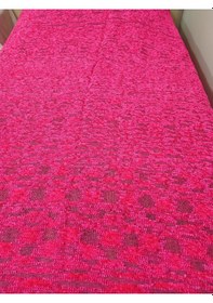 Resim El Dokuma Akriilik İp Tek Kişilik Yatak Örtüsü 160x240 -fuşya Fuşya 