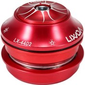 Resim Skycıty 44-44mm Cnc Alüminyum Bisiklet Kulaklık Seti - Yüksek Dayanımlı Rulman Ve Üst Kapaklı Ağır Hizmet Aksesuarı Kırmızı 