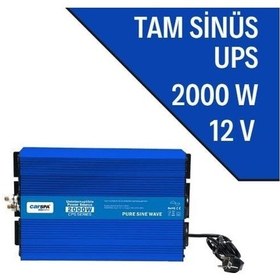 Resim 2000w-12v Tam Sinüs İnverter Ups 