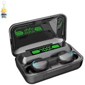 Resim Soulader Spor Ve Günlük Kullanım İçin Dokunmatik Ekranlı Kablosuz Bluetooth Kulaklık, Usb Şarj Özellikli Taşınabilir Şarj Cihazı İle Uyumlu 
