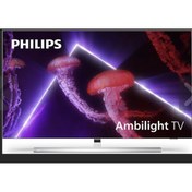 Resim Philips 55OLED807 55" 139 Ekran Uydu Alıcılı Android Smart 4 Taraflı Ambilight 4K Ultra HD OLED TV 