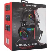 Resim Ms Rampage Mıracle X2 Plus Rgb 7.1 Oyuncu Kulaklığı 