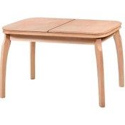 Resim Evimeaksesuar Muz Masa 80X120 Açılır Kapanır Ahşap Ham&Cilasız 