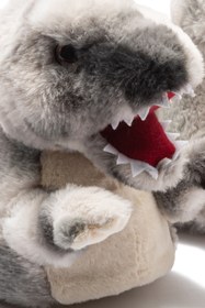 Resim Twigy Trek Çocuk Hayvanlı Panduf Gri 30/37 