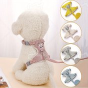 Resim Köpek Korse Vest, Ayı Tarzı, Ketenden Yapılmış, 121.92cm Leş, Pil Yok, Kediler için, Dayanıklı Köpek Yürüyüş Kolları, Çıkmaz, Açık Hava Kullanımı 