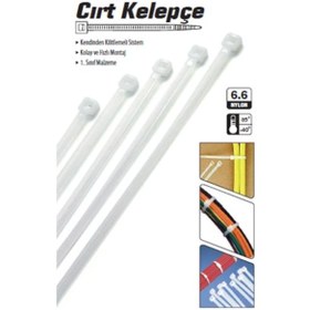 Resim Kablo Bağı Cırt Kelepçe 9.0 X 1200 Mm 100 Adet - N11.961 