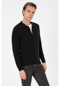 Resim U.s. Polo Assn. Erkek Siyah Hırka Triko 50313690-vr046 Siyah 