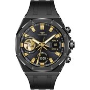 Resim Ferro Siyah Silikon Kordon Erkek Akıllı Saat FSW1121D-G 