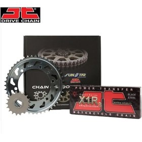 Resim Zincir Dişli Seti Trıumph Tıger Sport 850cc Zincir: Jt-525x1r3 Çelik-122 Ön: Sunstar 16t Arka: Jt 50t 2021-2025 
