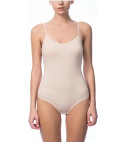 Resim NBB Kadın Beyaz İnce Askılı Çıtçıtlı Body 001 