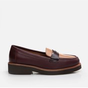 Resim Hotiç Hakiki Deri Bordo Kadın Loafer 01ayh291760a737 Bordo 
