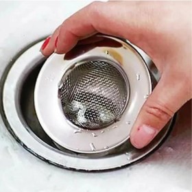 Resim PremiumPort Paslanmaz Çelik Lavabo Süzgeci 7,5 Cm, Dayanıklı ve Kolay Temizlenebilir 