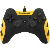 Resim Gamepad-Snopy Rampage Sg-R218 Ps3/Pc Sarı Usb 